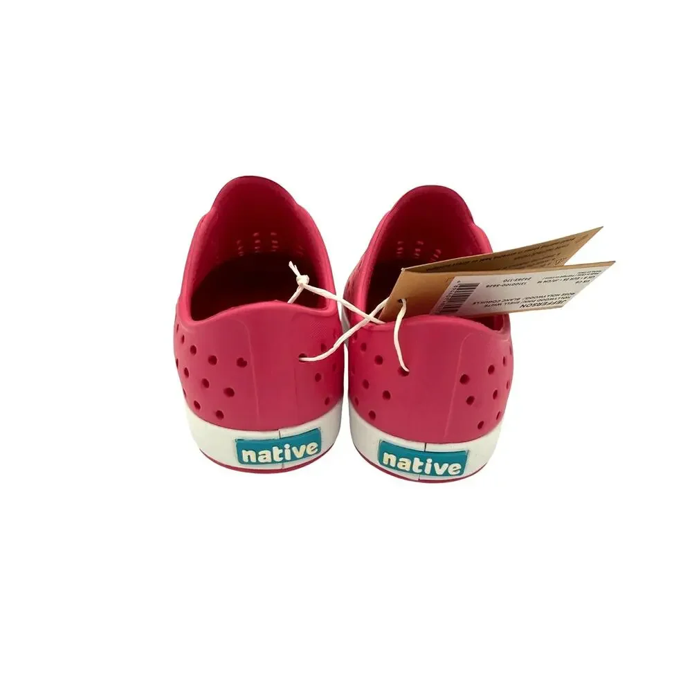 NEW Native Jefferson Child Shoes - Hollywood Pink/Shell White - c9 (toddler 9)